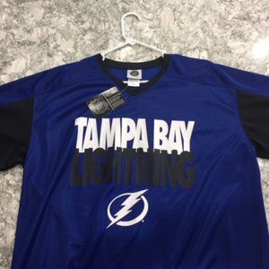 NHL Tampa Bay Lightning Jersey, Large, w/Tags